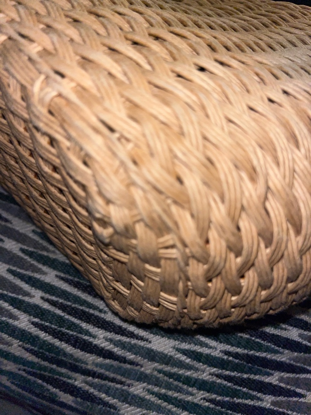 Brighton straw shoulder bag - Picture 9 of 13